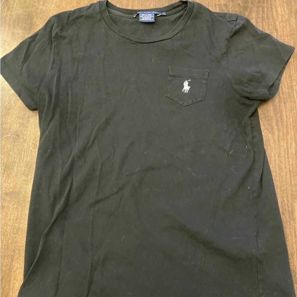 Ralph Lauren Black Short Sleeve Top